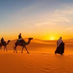 Experience the thrill of a Fes to Marrakech desert tour with majestic dunes and camel rides in Morocco’s Sahara.