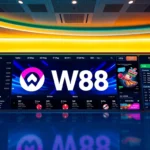 W88 online betting platform showcasing vibrant interface and user-friendly design for seamless gambling experience.