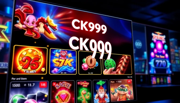 Engaging CK999 game screenshot highlighting popular slot features and vibrant graphics for online casino enthusiasts.