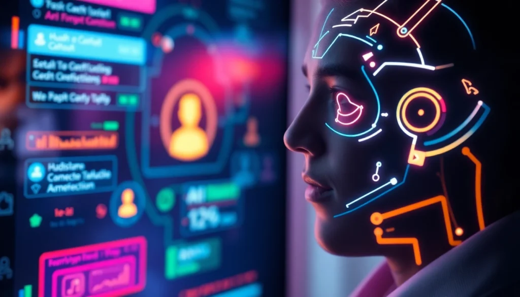 Interactive human or not AI game showing a user engaging with a chatbot, emphasizing the challenge of distinguishing between human and artificial responses, perfect for screen reader clarity.