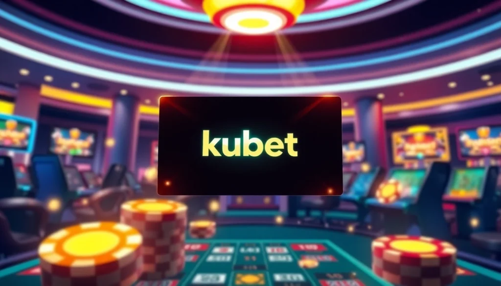 Kubet casino platform showcasing vibrant gameplay and secure interface for online betting.