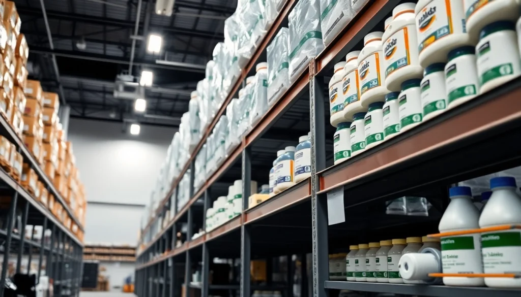 https://pitertrade.ru/ supplies industrial chemicals, adhesives, and marine parts in a well-organized warehouse, showcasing quality products and professional service for B2B buyers.