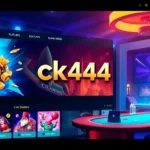 ck444 online gaming platform with colorful slots, live casino, and sports betting features for immersive user experience
