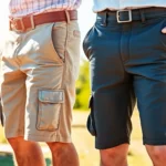 Stylish cargo shorts for men with multiple pockets, perfect for outdoor adventures and casual wear, showcasing durability and comfort.
