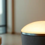 Modern IQOS ILUMA device leveraging induction heating technology shown with glowing effects, emphasizing advanced heated tobacco design for a refined experience.