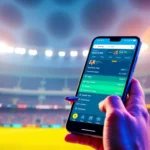 Reddybook app showcasing live cricket betting with user engaging on mobile, emphasizing simplicity and security.