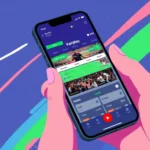 Fairplay’s online sports betting app in action on a mobile device, showcasing live betting interface with sports graphics.