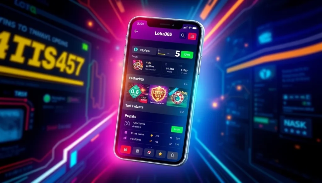 Experience the cutting-edge of online gaming with Lotus365's secure and user-friendly interface, designed for seamless betting and rewards.