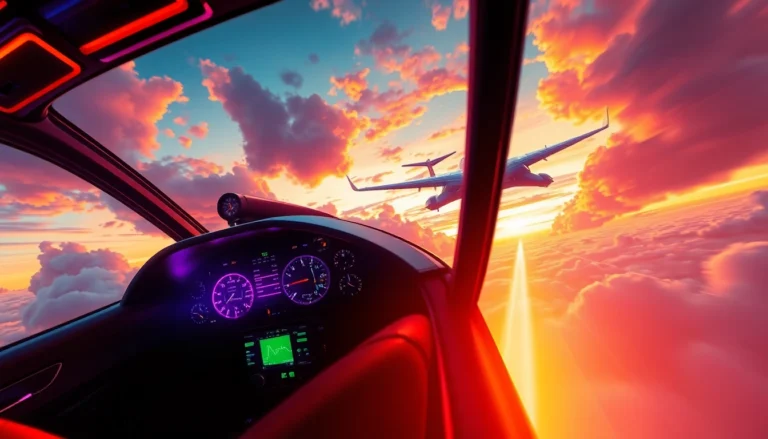 Aviator-themed digital artwork showcasing a pilot in cockpit with a game interface, capturing thrill and precision.