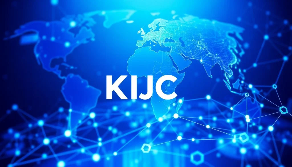 KJC tiên phong trong nền tảng số với hệ sinh thái toàn cầu, thể hiện kết nối và đổi mới công nghệ.