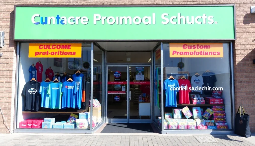 Creative promotional products in Louisville attract attention with branded items and vibrant
