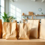 High-quality torba papierowa with eco-friendly branding and modern design, suitable for retail