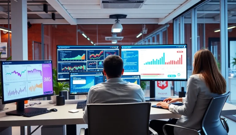 Professional team analyzing digital marketing and agencia de posicionamiento seo strategies to